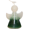 ENGEL Kerze – Eisgrün mit Glitzer, Vanille & Gurkenfrische