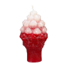 Svíčka Šiška malá - červená