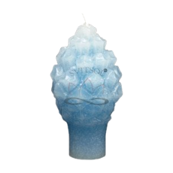 Small Pinecone Candle – Turquoise, Vanilla & Euphoria, Handmade