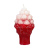 Svíčka Šiška malá - červená