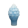 Candle Small Pinecone – turquoise 2