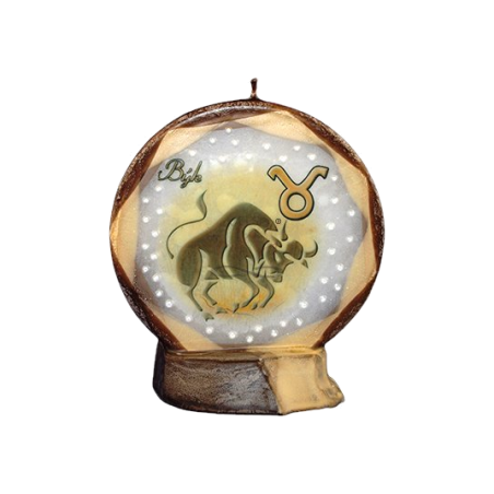 Svíčka ZNAMENÍ KRUH Býk