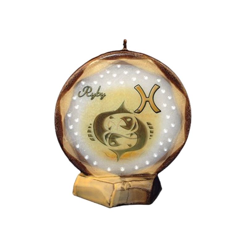 Svíčka ZNAMENÍ KRUH Ryby