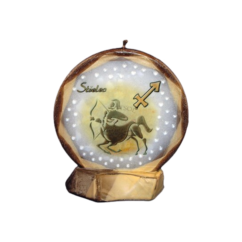 Svíčka ZNAMENÍ KRUH Střelec