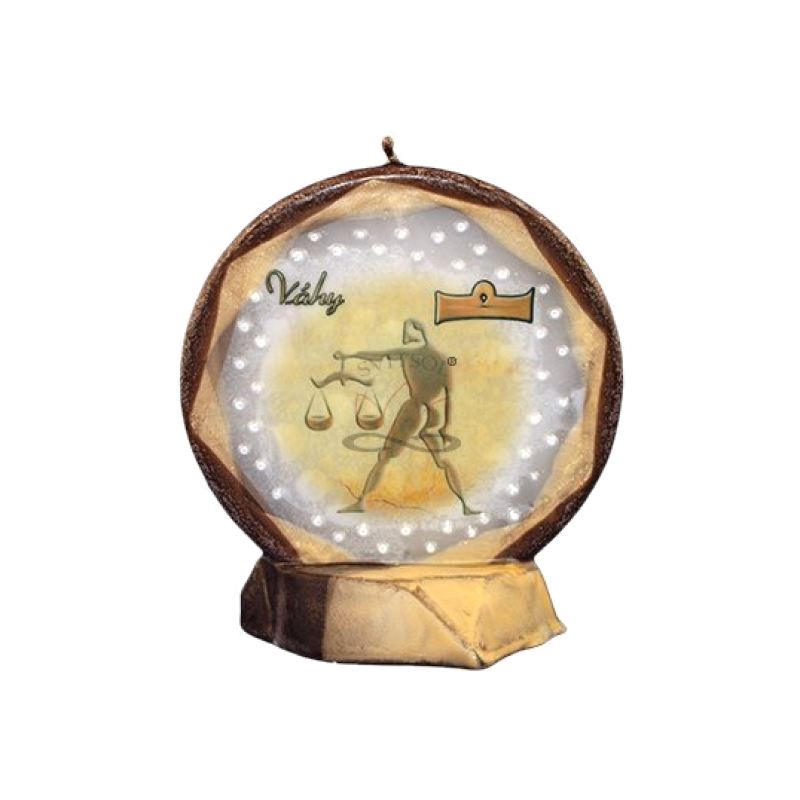 Svíčka ZNAMENÍ KRUH Váhy