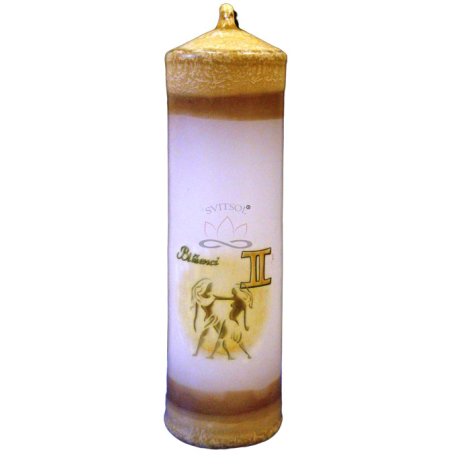 Svíčka ZNAMENÍ VÁLEC Blíženci