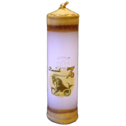 Svíčka ZNAMENÍ VÁLEC Kozoroh