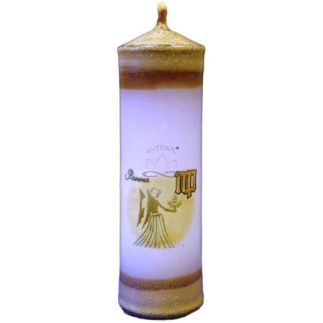 Svíčka ZNAMENÍ VÁLEC Panna
