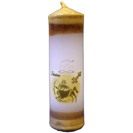 Svíčka ZNAMENÍ VÁLEC Střelec
