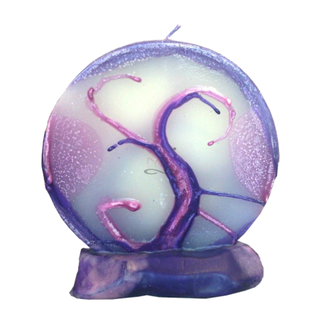 Luxusní svíce Mandala Lila