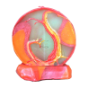 Luxury Mandala Candle Sharlote with Stand – Handmade