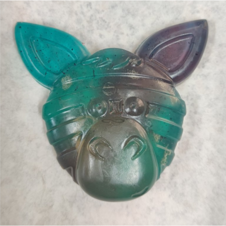 Dekorativní mýdlo hlava ZEBRA