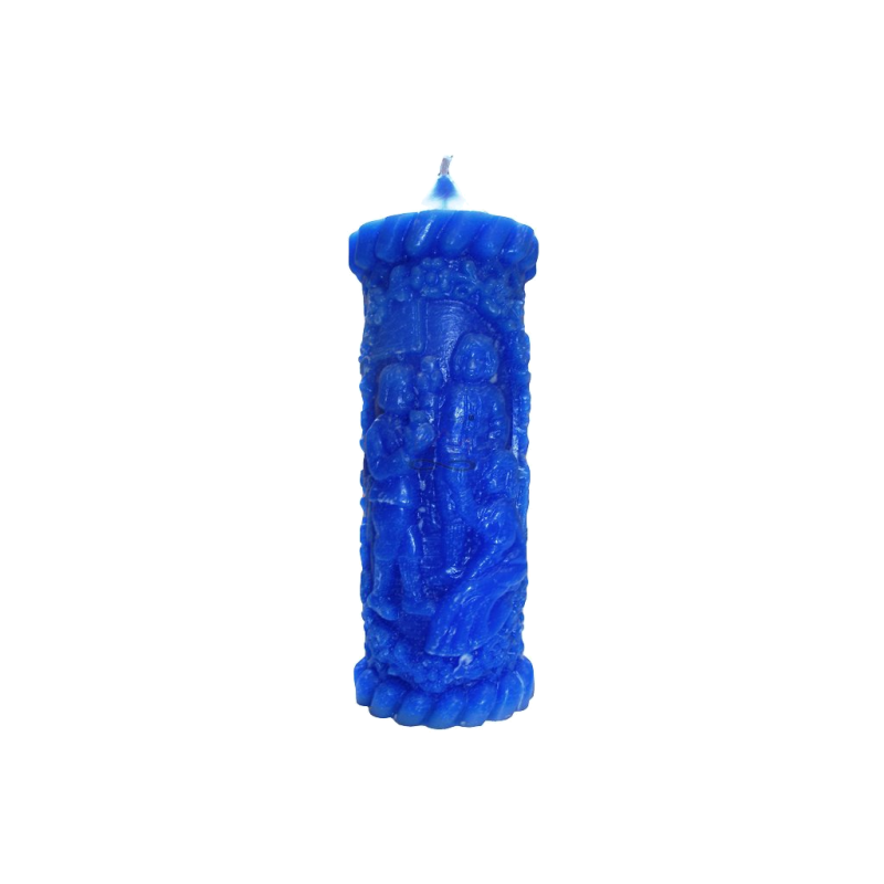 Svíčka BAKUS větší modrý