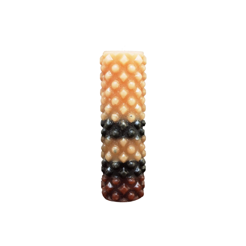 Svíčka MARIE - hnědý odstín