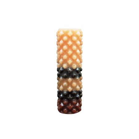 Svíčka MARIE - hnědý odstín