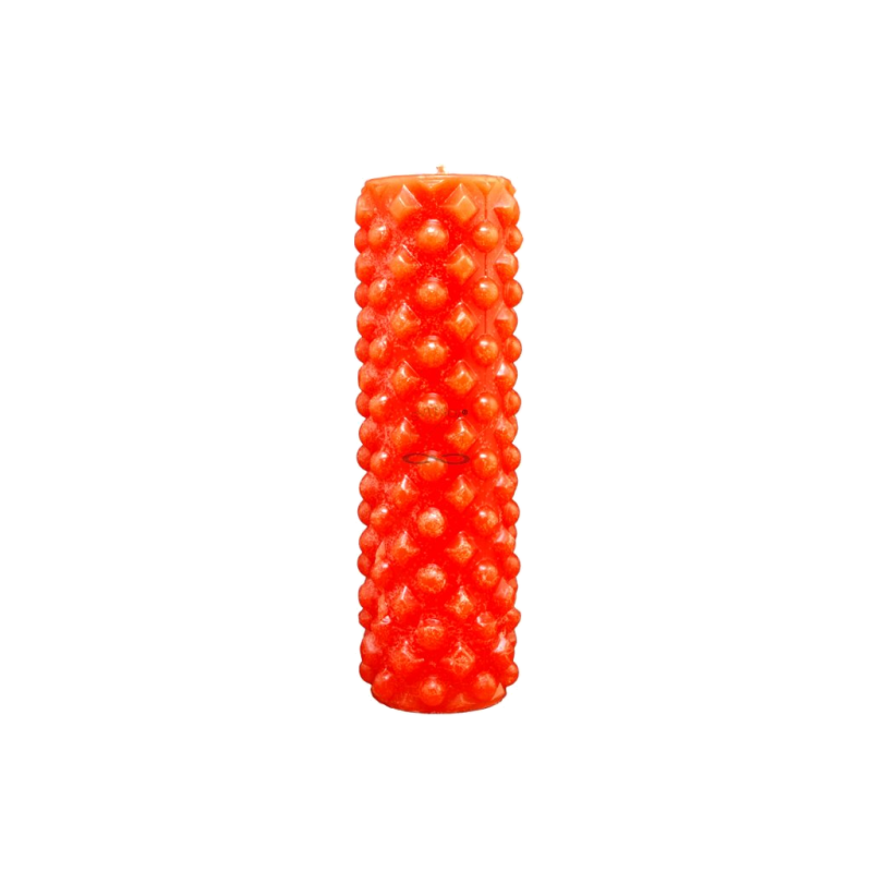 Svíčka MARIE - lososový odstín