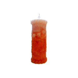 Svíčka BAKUS větší oranžový