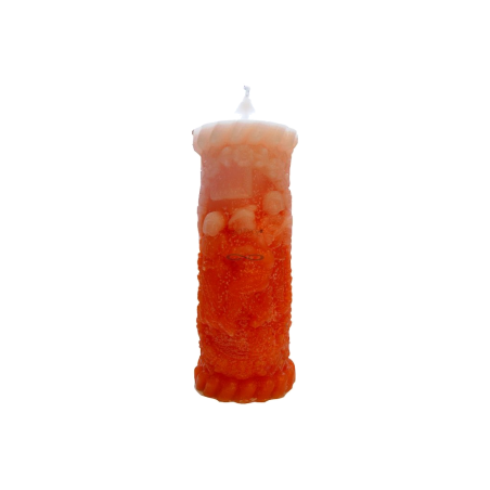 Svíčka BAKUS větší oranžový