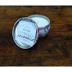 Svitsolka Lavendel | Handgemachte Lavendelkerze