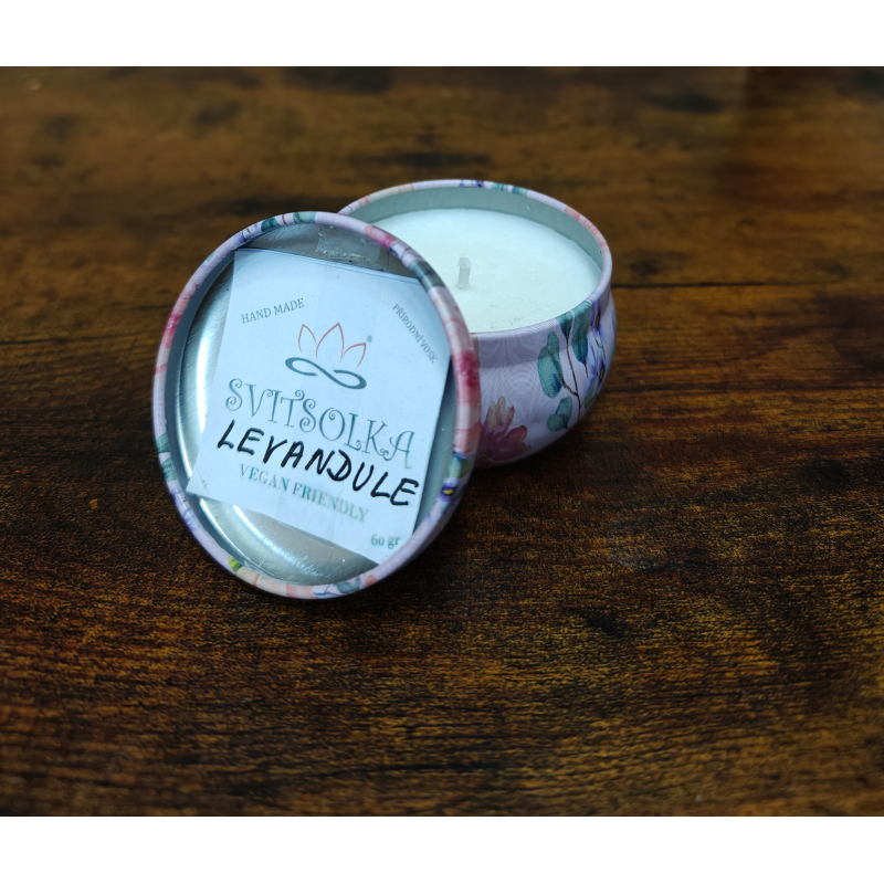 Svitsolka Lavender | Handmade lavender candle