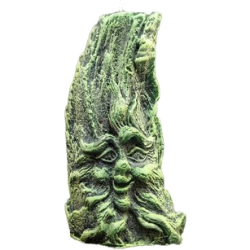 Svíčka "LESŮPÁN" zelená