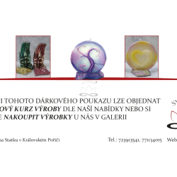 Darkový poukaz 1.000,-Kč svíce a mýdla