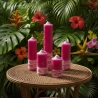 Magenta Stumpenkerzen-Kollektion – Handgemachte Eleganz mit zertifiziertem Wachs - detail 6