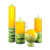 Candle Collection GERBERA - Handmade Set with Certified Wax from Královské Poříčí and Cotton Wick - detail 2