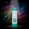 Chakra Candle 4th Heart Chakra (Anahata) MAXI Pillar – Svitsol | Handmade, Rose Scent - detail 3