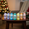 Set of 7 Chakra MINI Candles 1st–7th Chakra Pillars – Svitsol | Handmade, Scented, Harmony - detail 2
