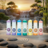 Set of 7 Chakra MIDI Candles 1st–7th Chakra Pillars – Svitsol | Handmade, Scented, Harmony - detail 4
