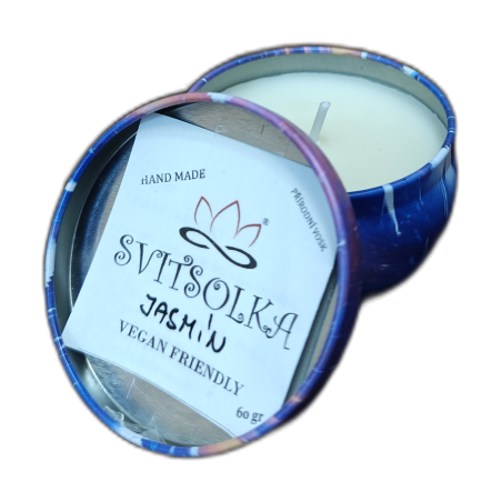 Svitsolka Jasmine – Handmade Candle in Tin