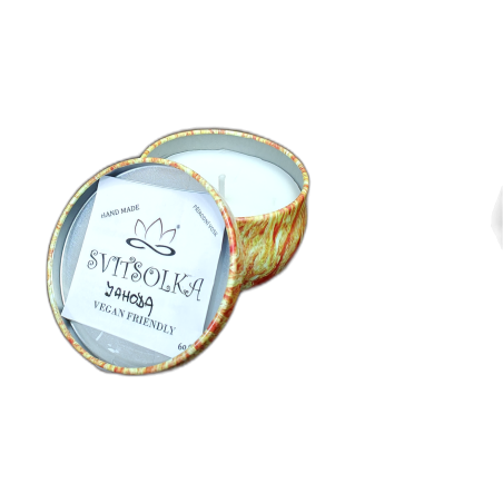 Svitsolka Strawberry – Handmade Candle in Tin