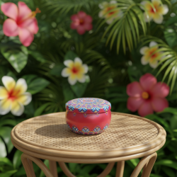 Svitsolka Blackberry – Handmade Candle in Tin - detail 4