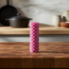 Relief Candle MARIE Pink – Handmade in Kralovske Porici, Sakura Scent - detail 2