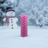 Relief Candle MARIE Pink – Handmade in Kralovske Porici, Sakura Scent - detail 4