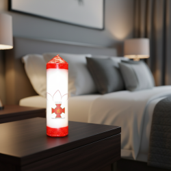 Pillar Candle with Cross | SVITSOL