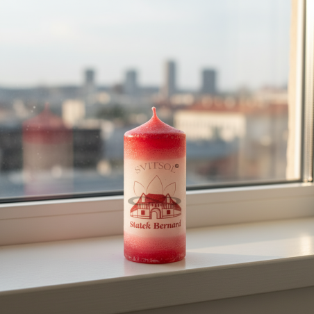 Pillar Candle Statek Bernard | SVITSOL