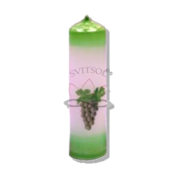 Pillar Candle Red Wine | SVITSOL - detail 2