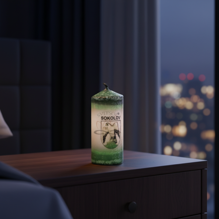 Pillar Candle Sokolov | SVITSOL