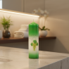 Pillar Candle Green Wine | SVITSOL - detail 4