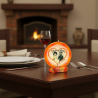 Round Candle Couple Orange – Personalized Photo - detail 4