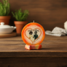 Round Candle Couple Orange – Personalized Photo - detail 5