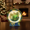 Round Photo Candle COUPLE Blue-Yellow - detail 4