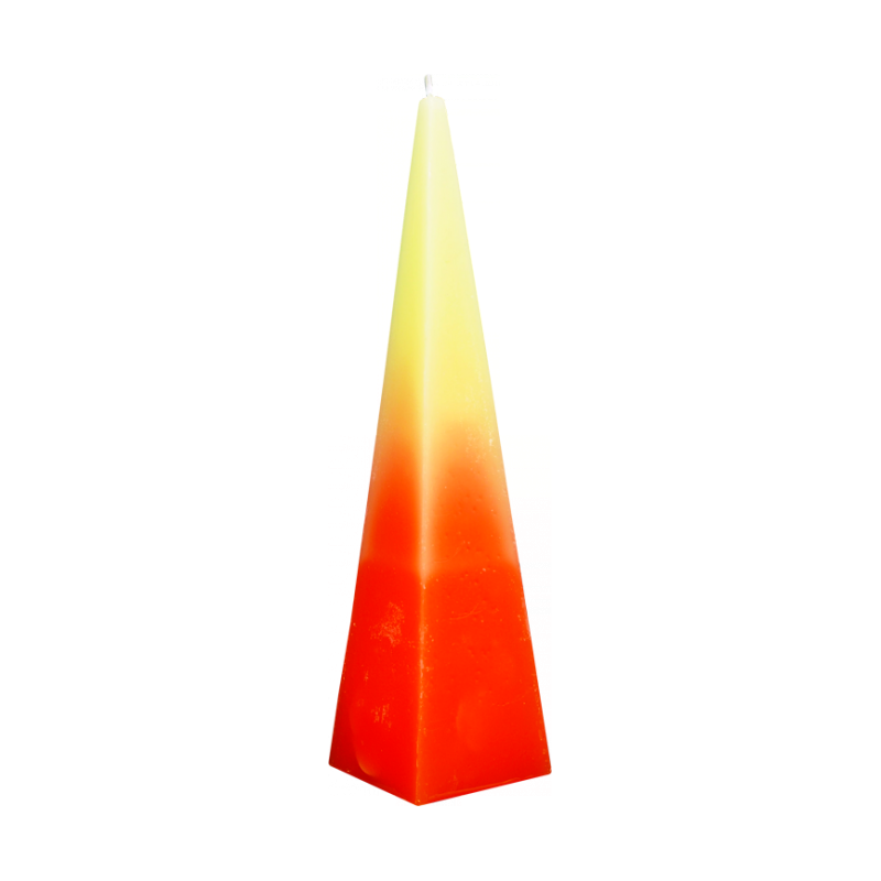 Pyramidenkerze Vierseitig 3