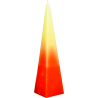 Pyramid Candle Tetrahedron 3