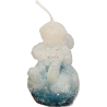 ASTRONAUT Candle – Icy Blue Glitter, Vanilla & Euphoria, Handmade - detail 2