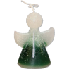 ENGEL Kerze – Eisgrün mit Glitzer, Vanille & Gurkenfrische - detail 2