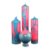 Advent Candle Collection FRIENDSHIP - Handmade Set from Královské Poříčí with Certified Wax - detail 2