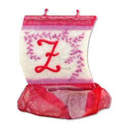 BOAT Candle with Letter Z - detail 2